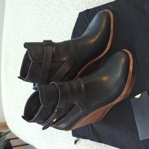 rag & bone Emery Wedge Sz 38.5/US 8